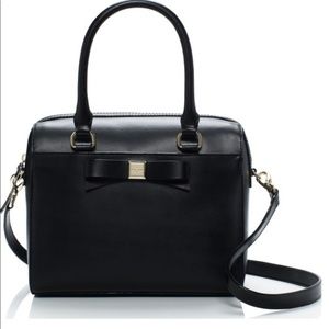 Kate Spade Black Montford Park Smooth Ashton Leath